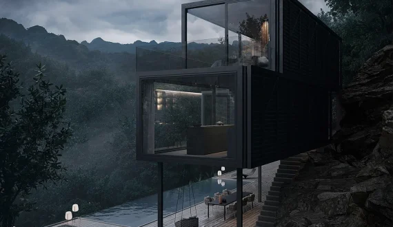 all_black_cabins_modern_minimal_architecture_01